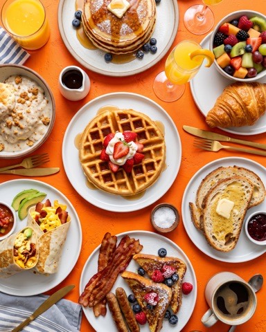 Sample Posterboy post: a brunch spread