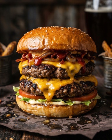 Sample Posterboy post: a cheeseburger